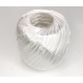 尼龙草球绳透明带封包线 白色新料2厘米宽150克