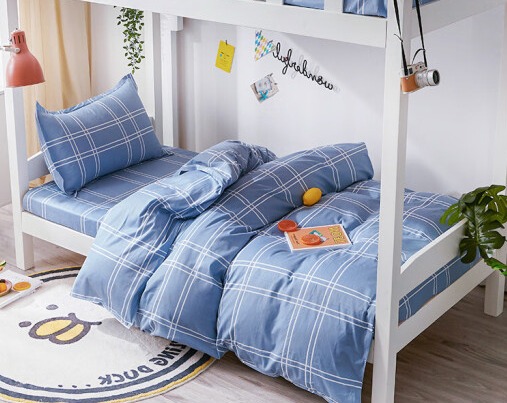 床上用品 六件套(被子、褥子、枕头、床单、被罩、枕套)颜色随机 