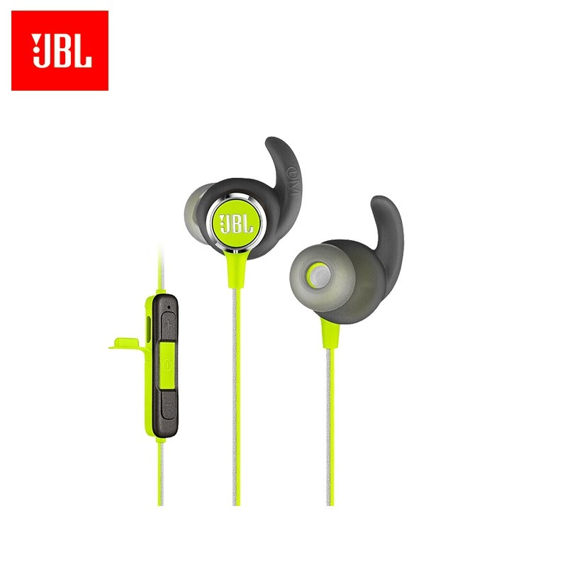 JBL Mini BT绿色 蓝牙耳机挂脖式 无线运动耳机 防水防汗 苹果华为小米安卓游戏音乐通用耳机