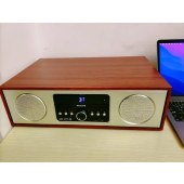 飞利浦（PHILIPS）DTM380 CD机 CD播放器 CD播放机 音响 音箱 迷你音响 FM收音机 木质音响 蓝牙音响